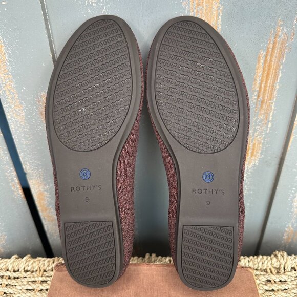 Rothy's The Flat Truffled Python Retired Sz 9 - Picture 9 of 15